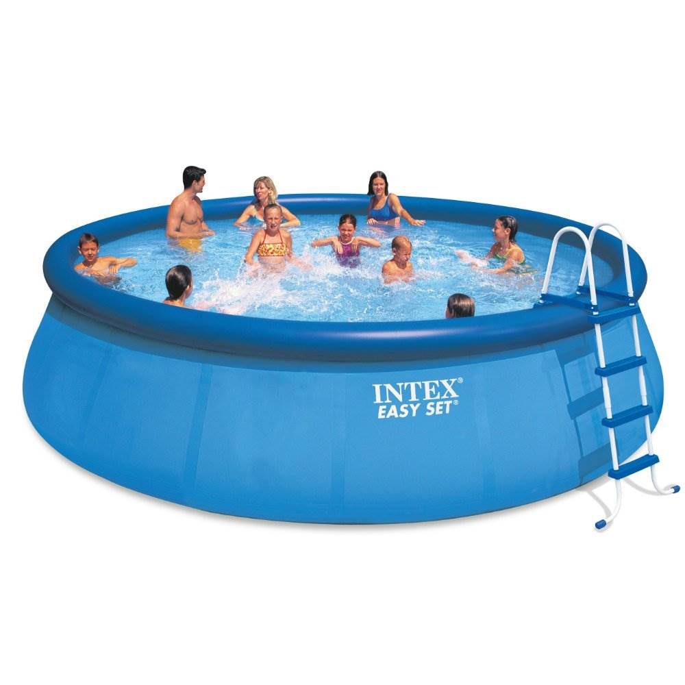 Intex 18' x 48" Easy Set Pool with Pump & Kokido Telsa 10 Handheld Vacuum