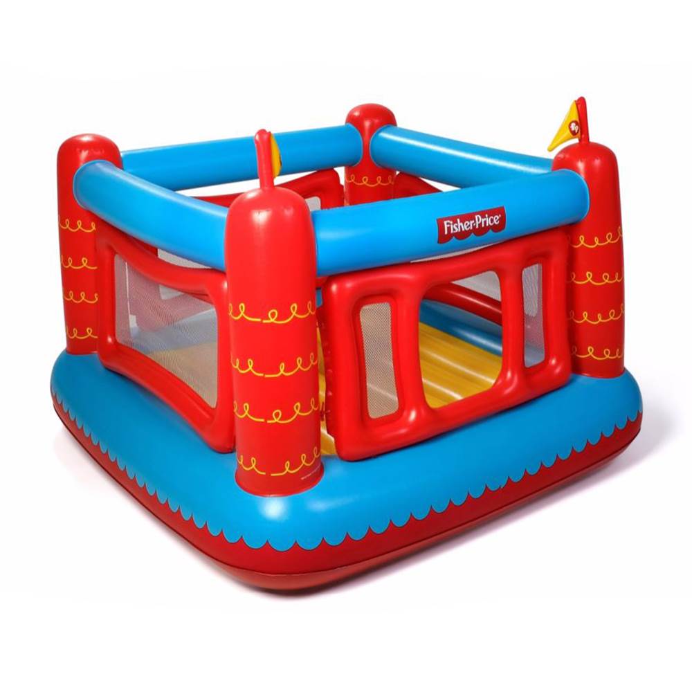 Bouncetastic Inflatable Castle Bouncer With Removable Mesh Walls  (Open Box)