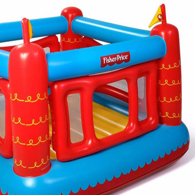 Bouncetastic Inflatable Castle Bouncer With Removable Mesh Walls  (Open Box)