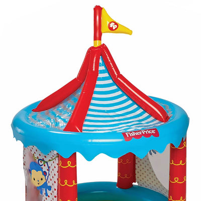 Fisher Price Circuis Ball Pit With Climb-Thru Doors + 25 Play Balls (Open Box)