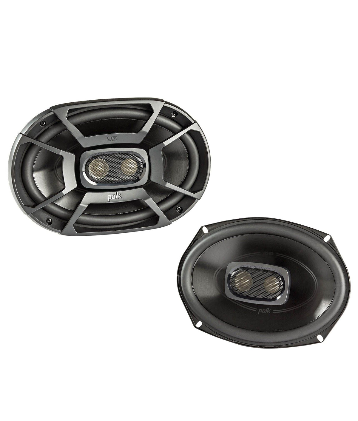 Polk 450 Watt 3-Way Car/Boat Coaxial Stereo Audio Speakers Marine DB692 (2 Pack) - VMInnovations