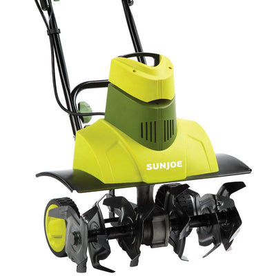 Sun Joe 9-Amp 6 Steel Tines Electric Corded Garden Cultivator (Open Box)