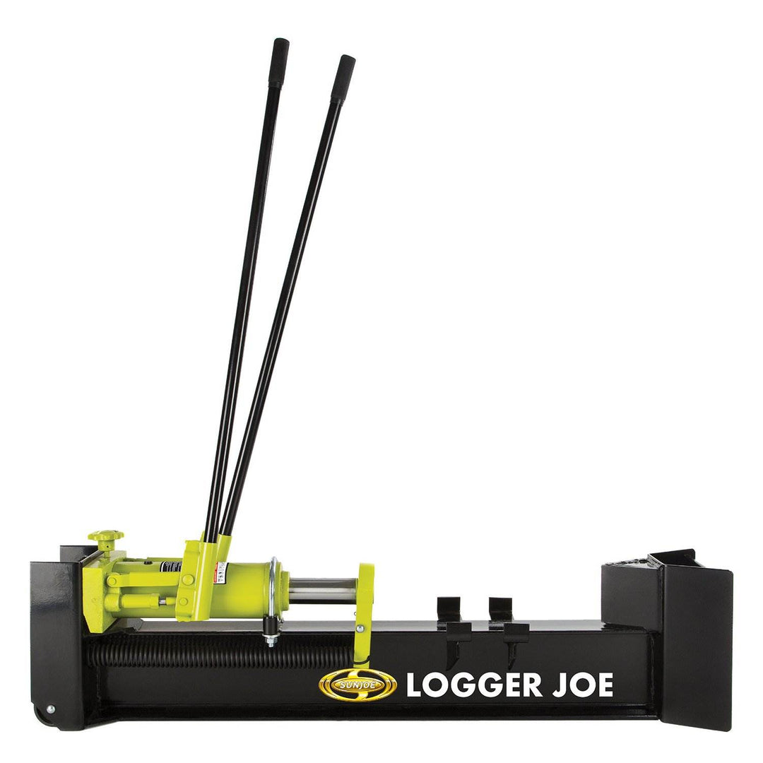 Sun Joe Hydraulic Steel Beam Log Splitter, 10 Ton Capacity, Green (Open Box)