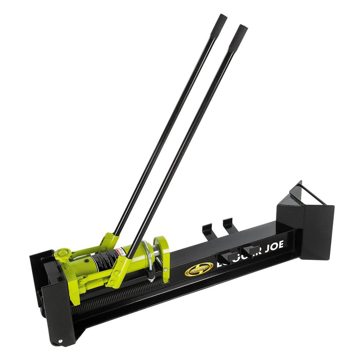 Sun Joe Hydraulic Steel Beam Log Splitter, 10 Ton Capacity, Green (Used)