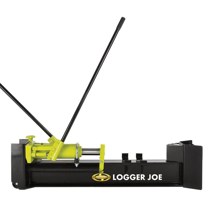 Sun Joe Hydraulic Steel Beam Log Splitter, 10 Ton Capacity, Green (Open Box)