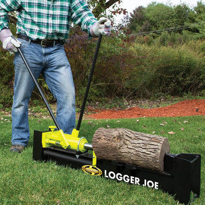 Sun Joe Hydraulic Steel Beam Log Splitter, 10 Ton Capacity, Green (Used) - VMInnovations