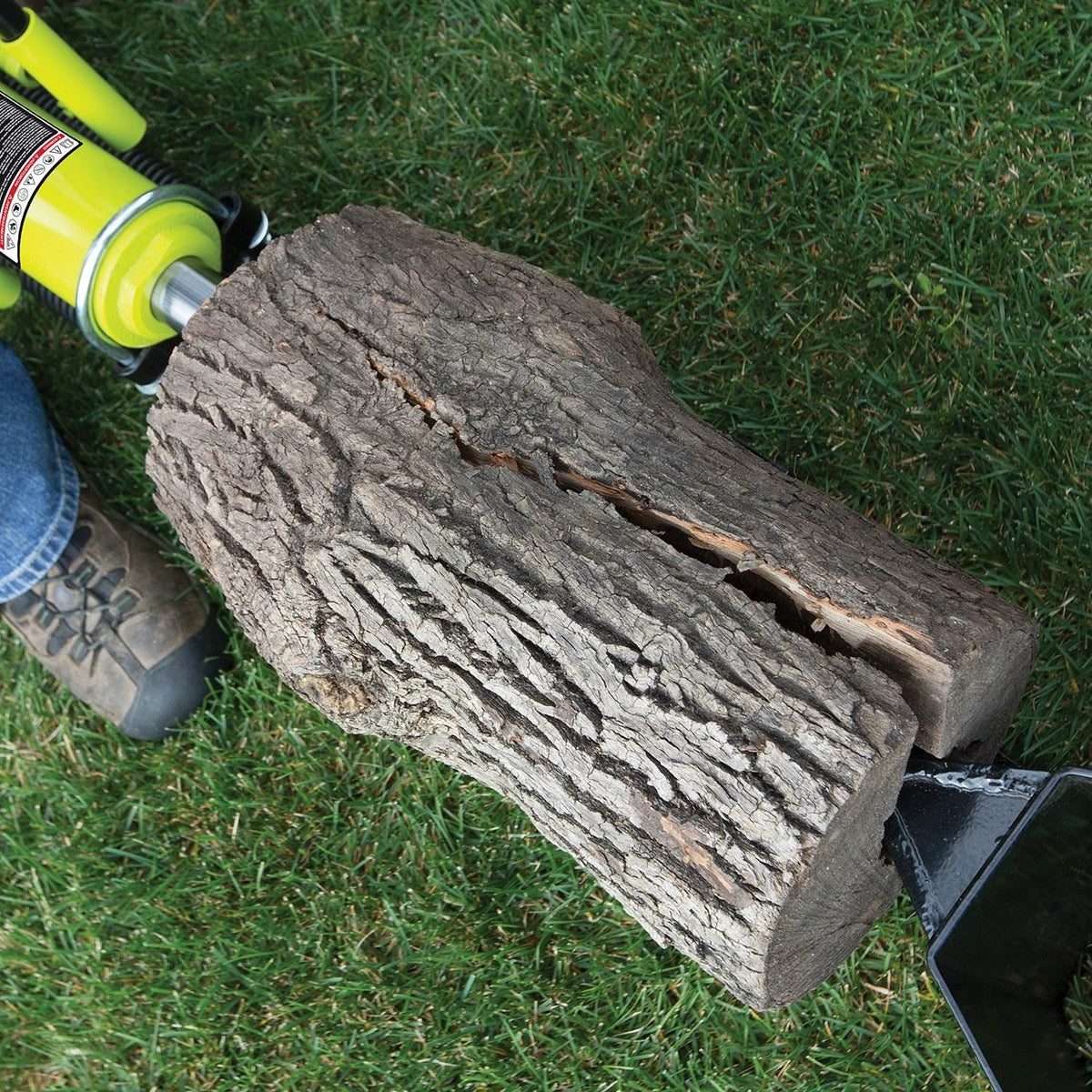 Sun Joe Hydraulic Steel Beam Log Splitter, 10 Ton Capacity wood Tool (For Parts) - VMInnovations