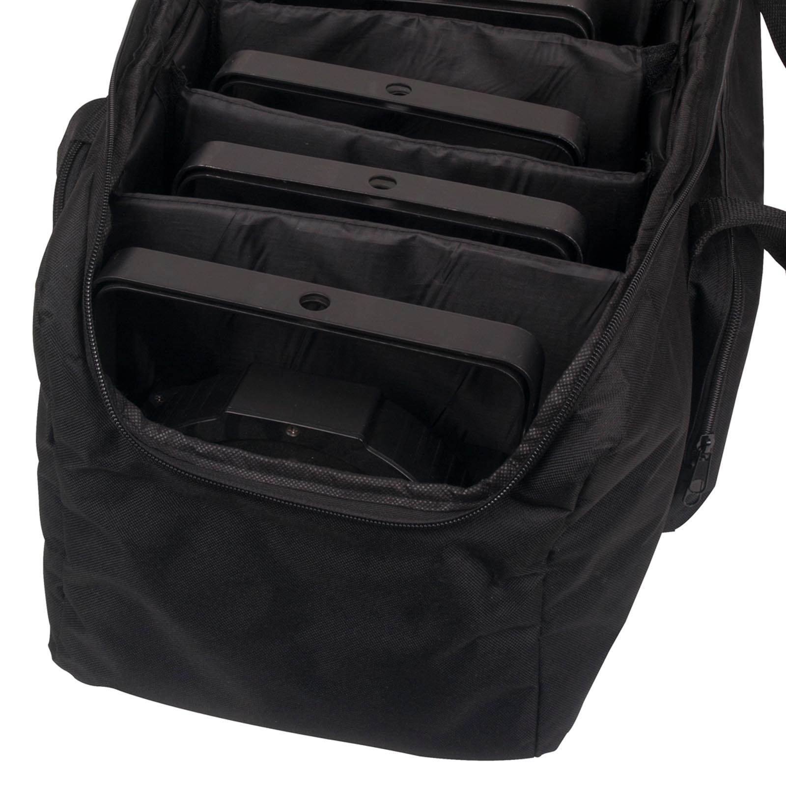 American DJ Padded Gig Accu Case for Slim LED Mega Par Profile Light, F8 Par Bag - VMInnovations
