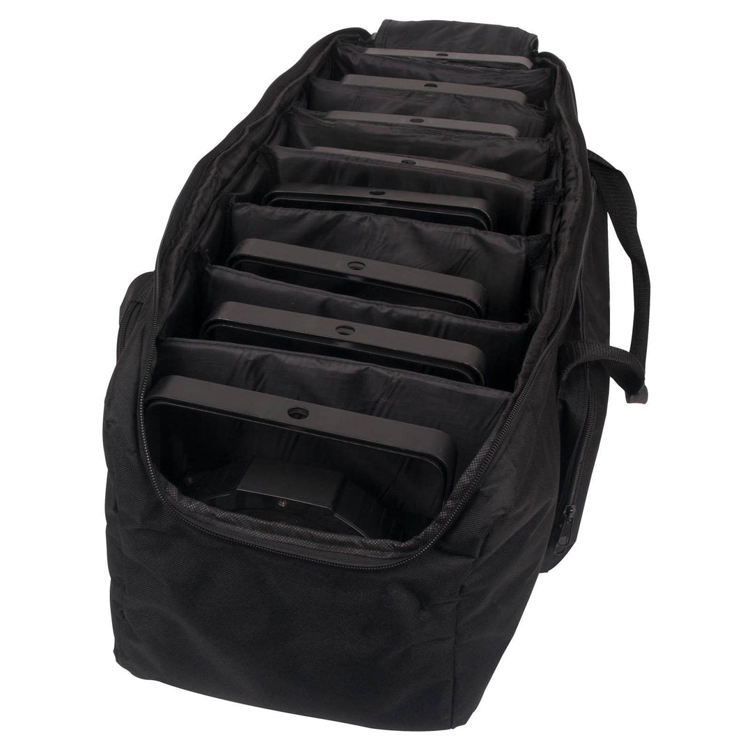 American DJ Padded Gig Accu Case for Slim LED Mega Par Profile Light, F8 Par Bag