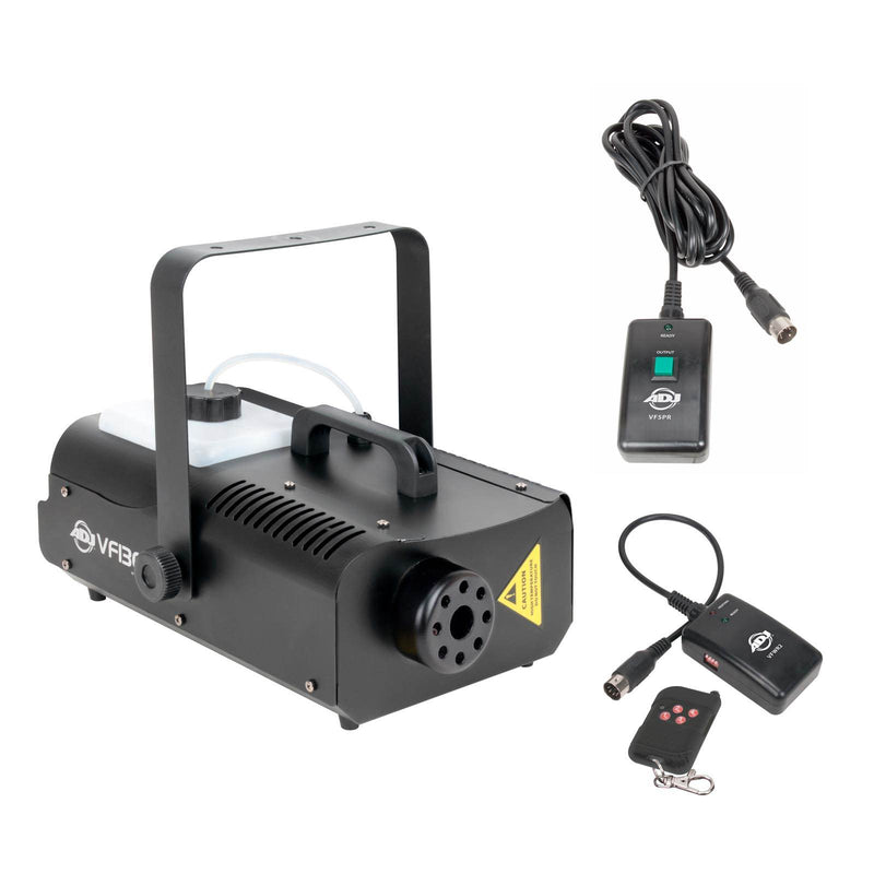 American DJ 1300W 2.3 L Tank Mobile Fog Machine w/ Remote Controls (Open Box)