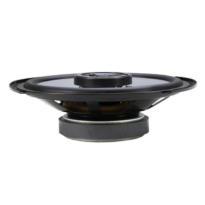 Crunch 300 Watts 6.5-Inch 3-Way 4 Ohms Steel Basket CS Speakers, Black | CS-653