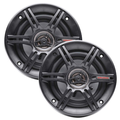 Crunch 300 Watts 6.5" 3-Way 4 Ohms Steel Basket CS Speakers (Open Box)
