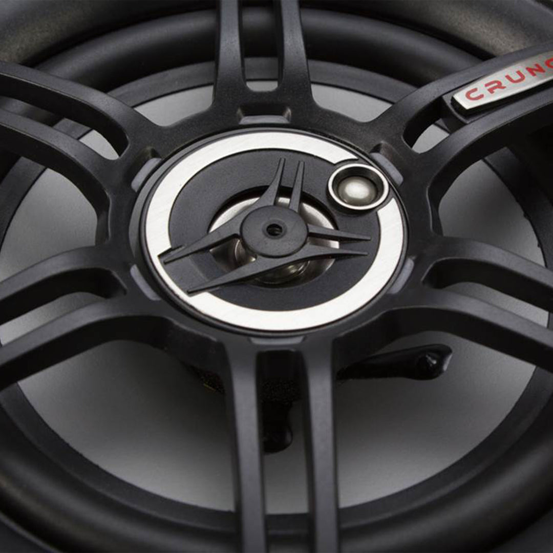 Crunch 300 Watts 6.5-Inch 3-Way 4 Ohms Steel Basket CS Speakers, Black | CS-653 - VMInnovations