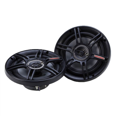 Crunch 300 Watts 6.5" 3-Way 4 Ohms Steel Basket CS Speakers (Open Box)