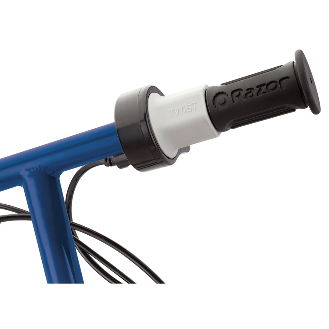 Razor E125 Motorized 24-Volt Rechargeable Electric Scooter, Navy (For Parts) - VMInnovations