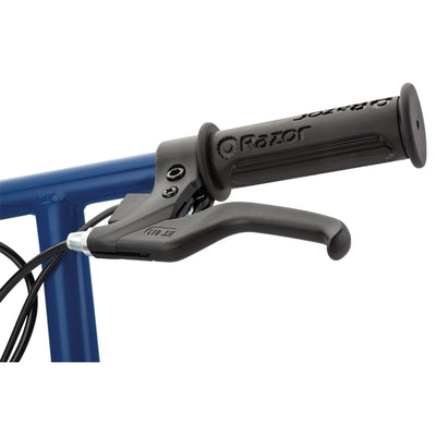 Razor E125 Motorized 24-Volt Rechargeable Electric Scooter, Blue (Used) - VMInnovations