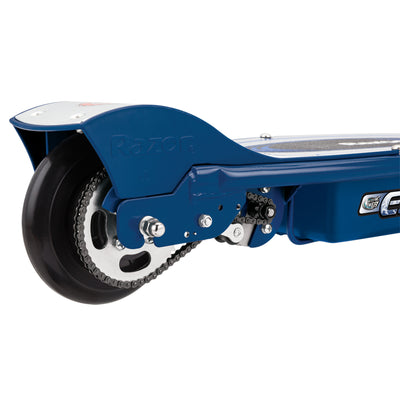 Razor E125 Kids Ride On 24V Motorized Battery Powered Electric Scooter Toy, Blue