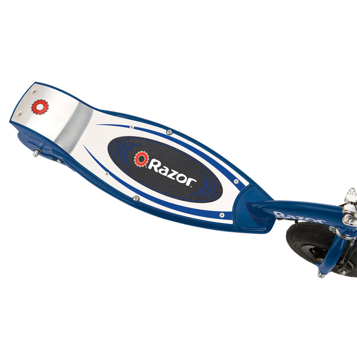 Razor E125 Kids Ride On 24V Motorized Battery Powered Electric Scooter Toy, Blue