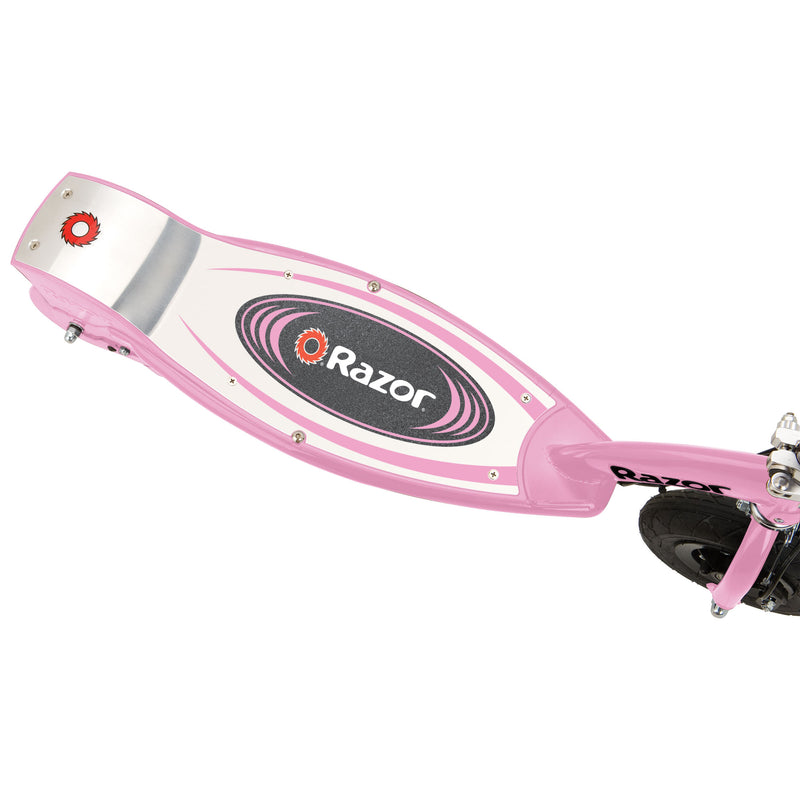 Razor E125 Kids Ride On 24V Motorized Battery Powered Electric Scooter Toy, Pink