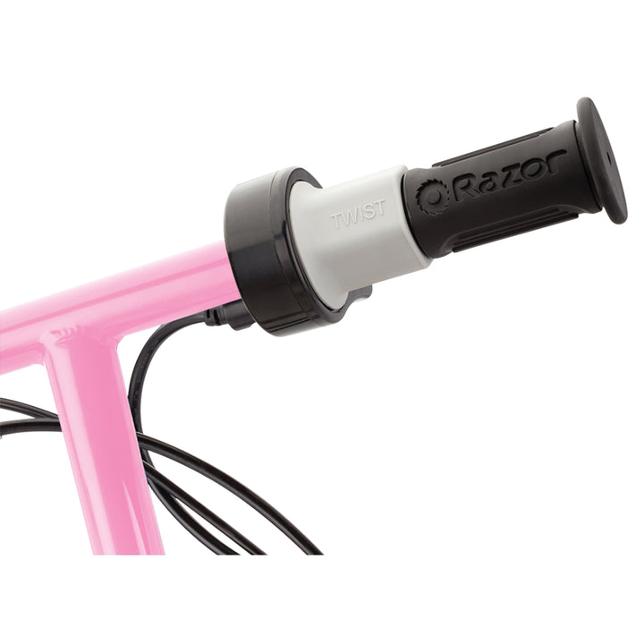 Razor E125 Motorized 24-Volt Rechargeable Electric Scooter, Pink (Used)