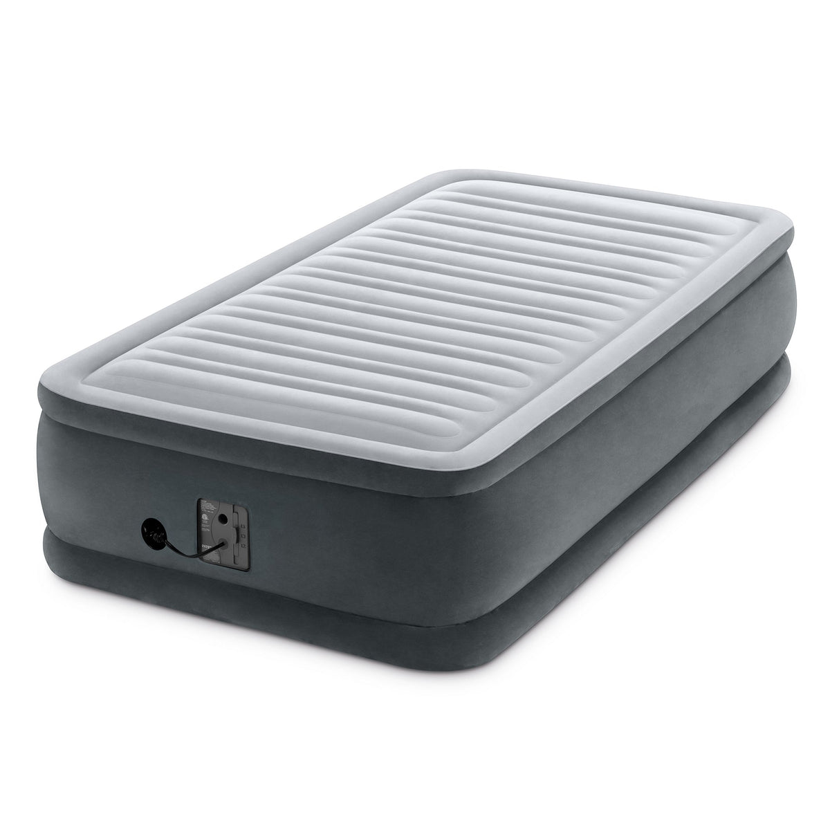 Intex Dura Beam Plus Series Elevated Airbed w/ Built in Pump, Twin (5 Pack) - VMInnovations
