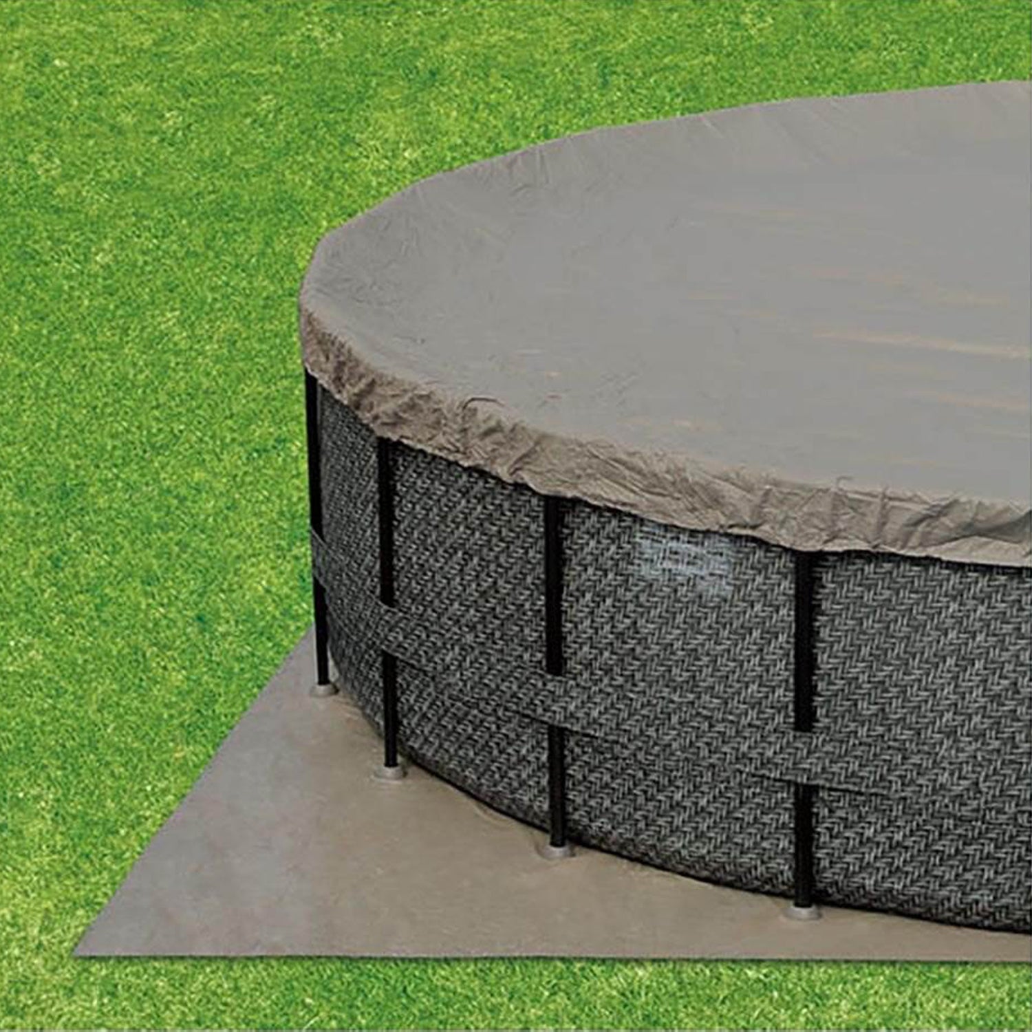 Summer Waves P4A01848B Elite 18ft x 48in Above Ground Frame Swimming Pool Set - VMInnovations