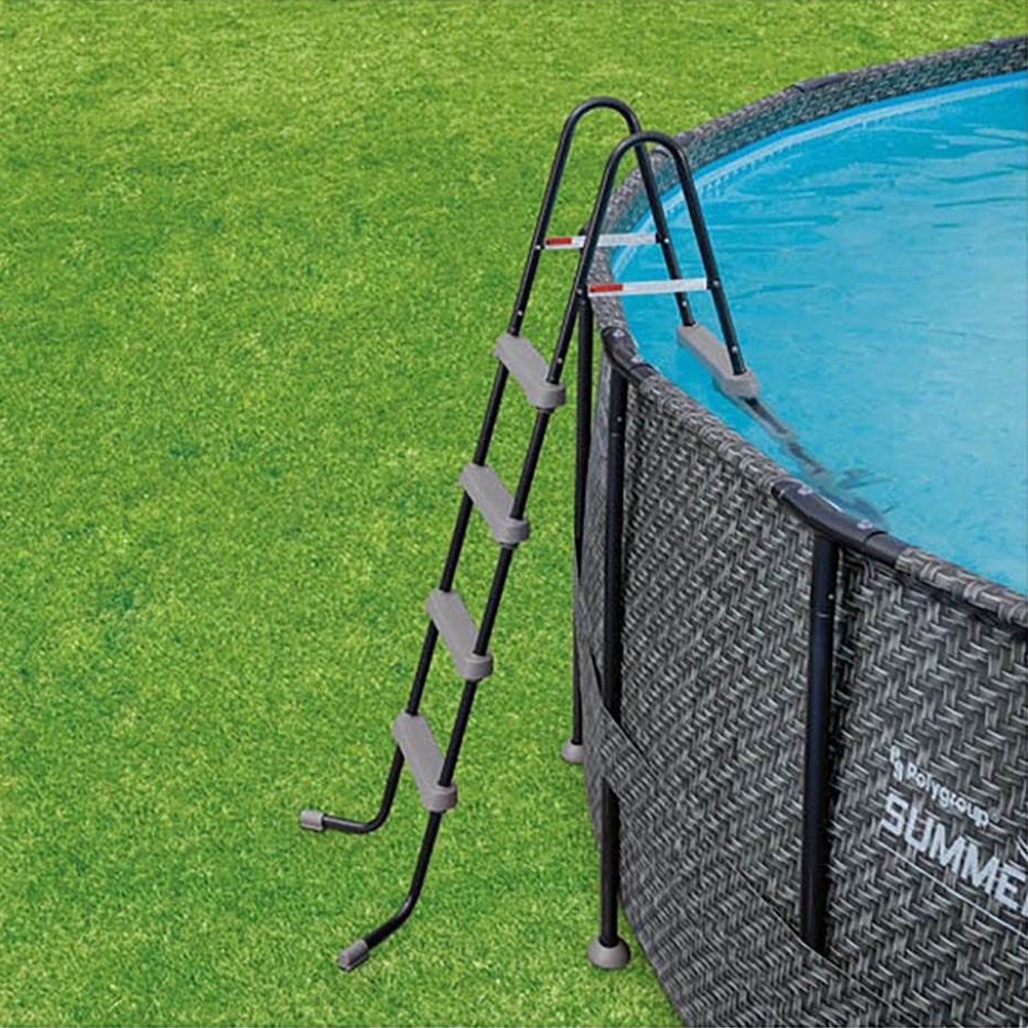 Summer Waves P4A01848B Elite 18ft x 48in Above Ground Frame Swimming Pool Set - VMInnovations