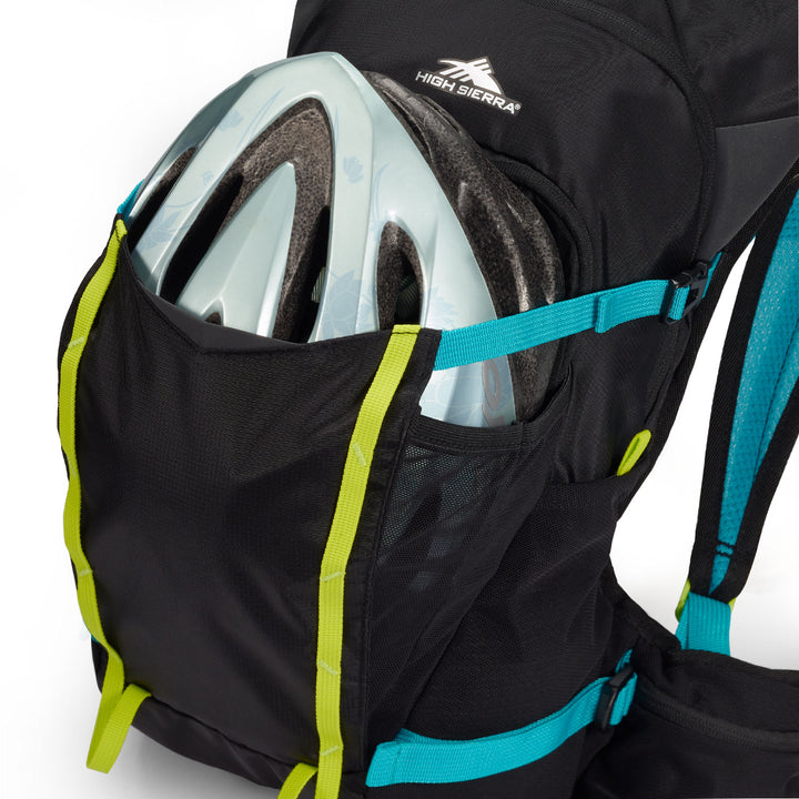 High Sierra 2.0 16L Hydration Water Backpack for Active Hiking, Black (Open Box)