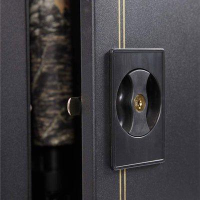 American Furniture Classics Rifle Metal Home Gun Safe Cabinet Storage (Open Box)