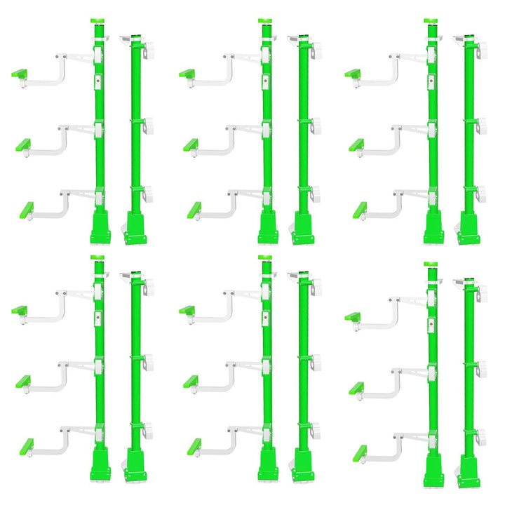 Green Touch Industries Xtreme Pro Series 3 Position Line Trimmer Rack (6 Pack)
