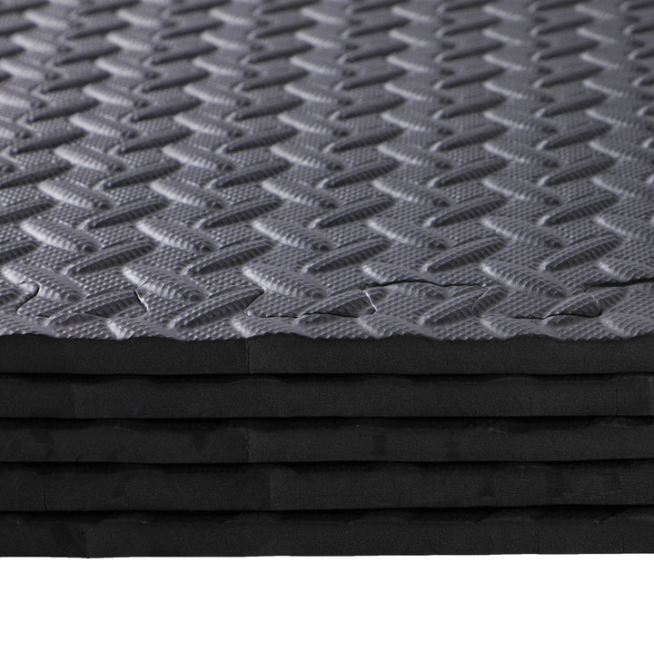 HolaHatha EVA Foam Puzzle Exercise Gym Equipment Floor Mat Interlocking Tiles - VMInnovations