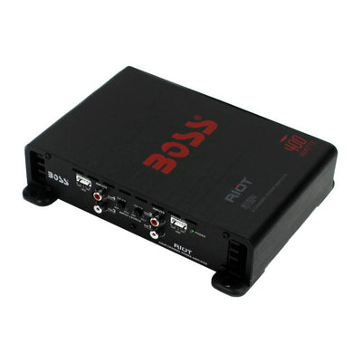 BOSS Audio Riot R1004 400W 4 Channel Car Amplifier MOSFET Amp (4 Pack) - VMInnovations