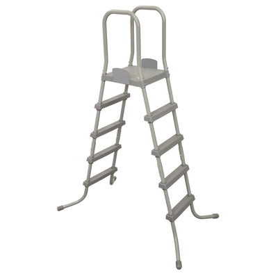 Bestway 52" Above Ground Swimming Pool Ladder with Cleaning Maintenance Kit