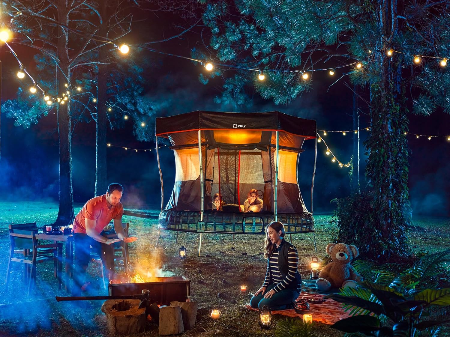 Vuly XL Thunder Box A (NC) + Vuly XL Thunder Box B (NC) + Vuly XL Thunder Box C (NC) + Vuly XL Thunder Box D (NC) + Vuly XL Thunder Box E (NC) + Vuly XL Thunder Box F (NC) + Vuly Shade Cover (Thunder XL) + Vuly Tent Wall (Thunder XL) - VMInnovations