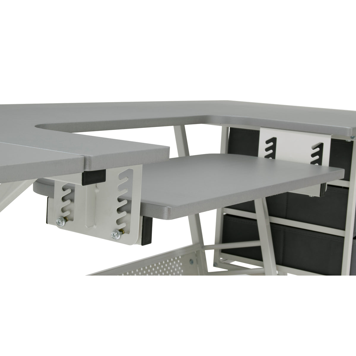 Sew Ready Eclipse Hobby Center Craft Table Computer Desk with Drawers (Open Box)