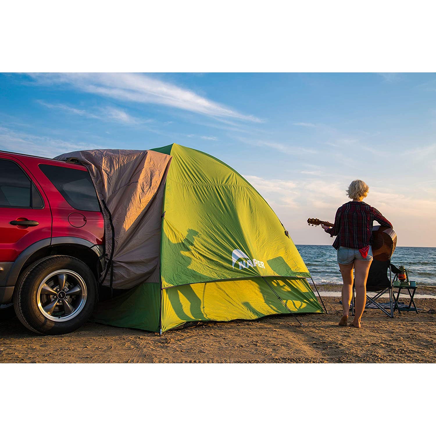 Napier Backroadz 3 Season 5 Person SUV Standalone Tent w/Rain Fly & Storm Flap
