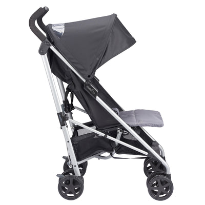 Evenflo Minno Double Seat Compact Fold Twin Baby Travel Stroller, Glenbarr Grey (Used)