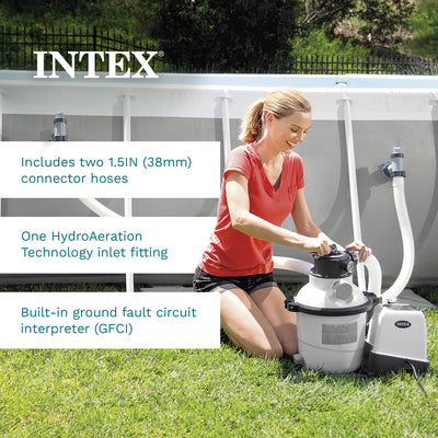 Intex Krystal Clear 1500 GPH Sand Filter Pump
