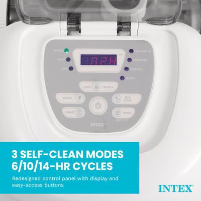 INTEX QS700 Krystal Clear Saltwater Chlorine System, 8500 Gal Above Ground Pools - VMInnovations