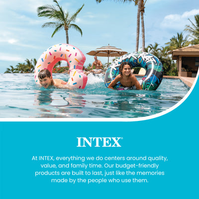 Intex River Rat 48" Inflatable Tube Raft For Lake, Pool, or River | 68209E(Used) - VMInnovations
