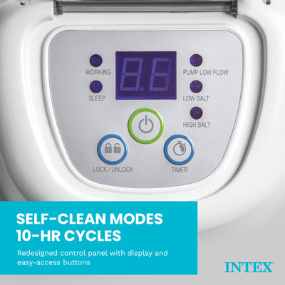 Intex 26661EG Krystal Clear Pool Small and Saltwater System, 110-120V (Used) - VMInnovations