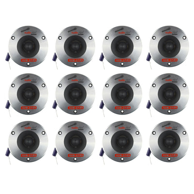 Audiopipe ATR-3721 3.75" 350W Titanium Pro Car Audio Bullet Tweeters (12 Pack)