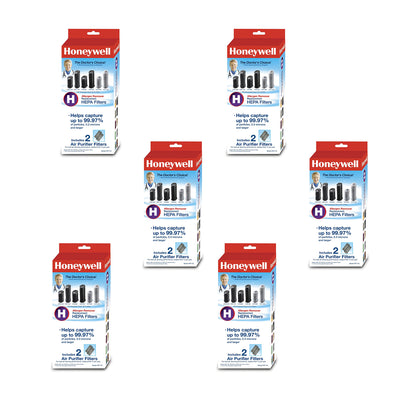 Honeywell Filter H Replacement Home True HEPA Allergen Air Filter (12 Pack)