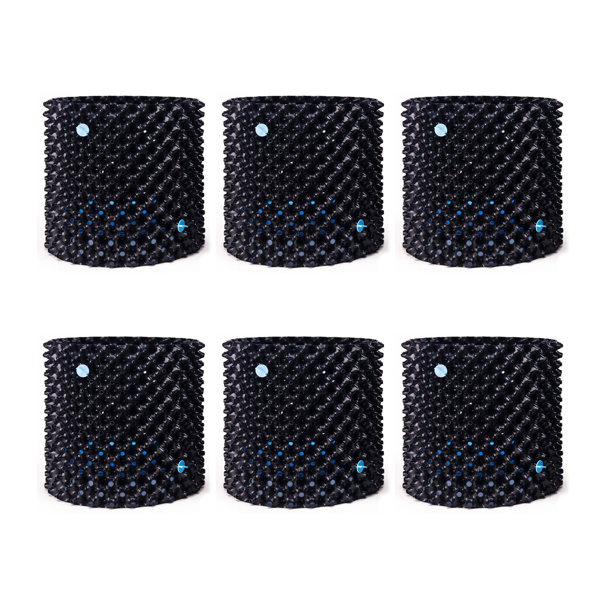 Superoots Air-Pot THAP7 5.4 Gallon Propagation Pot Planter Container, 6 Pack