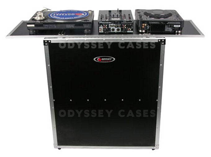 Odyssey Flight Zone 54x37 Foldout Collapsible Combo Pro DJ Table Stand (Used)