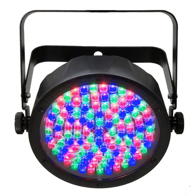 Chauvet DJ  56 LED DMX Slim Par Flat Can RGB Wash Light Effect Fixture (6 Pack)