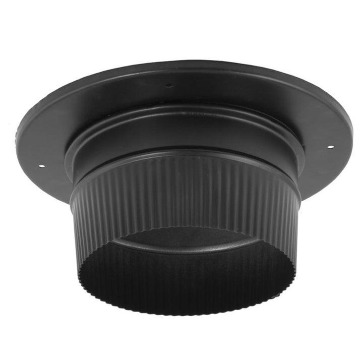 DuraVent DuraBlack Snap Lock Chimney Connection Adapter, 6" Diameter (Used) - VMInnovations