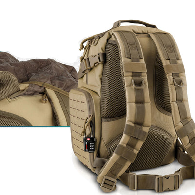 Savior Equipment Mobile Arsenal Compact Bag Protective Backpack, Tan (Open Box)