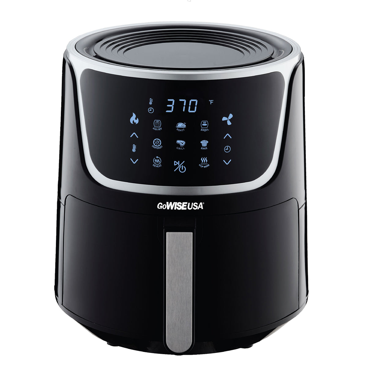7-Quart Electric Air Fryer with Dehydrator and Stackable Racks (Open Box)