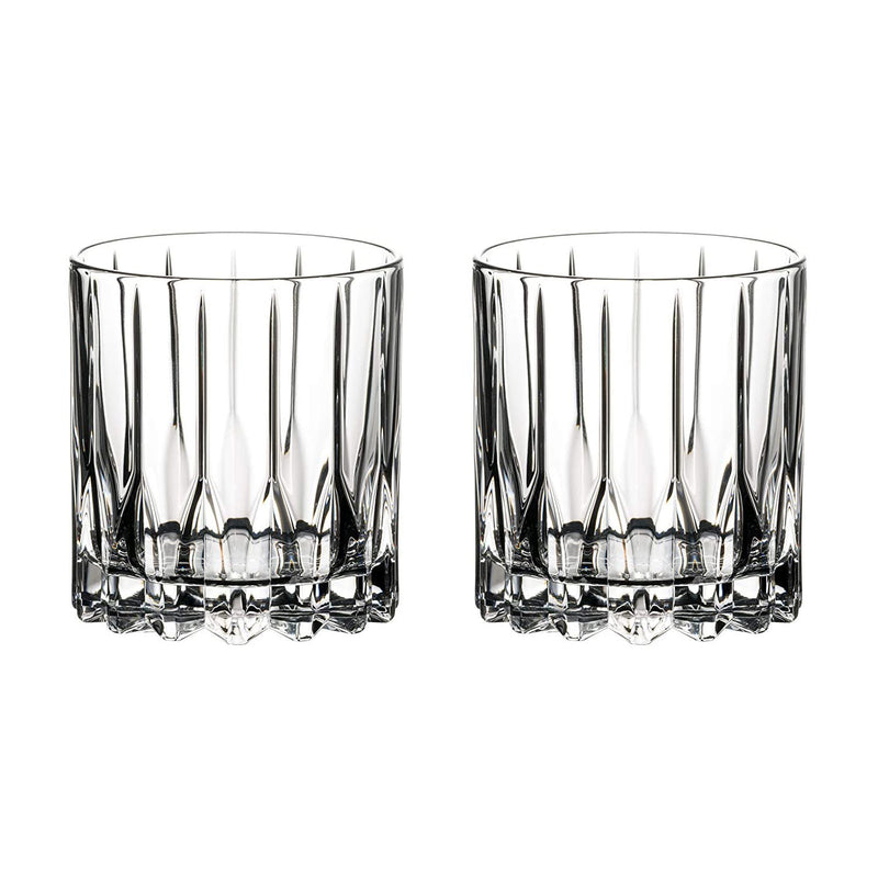 Riedel Drink Specific 6 Ounce Neat Cocktail Glass Set, Clear (2 Pack) (Open Box)